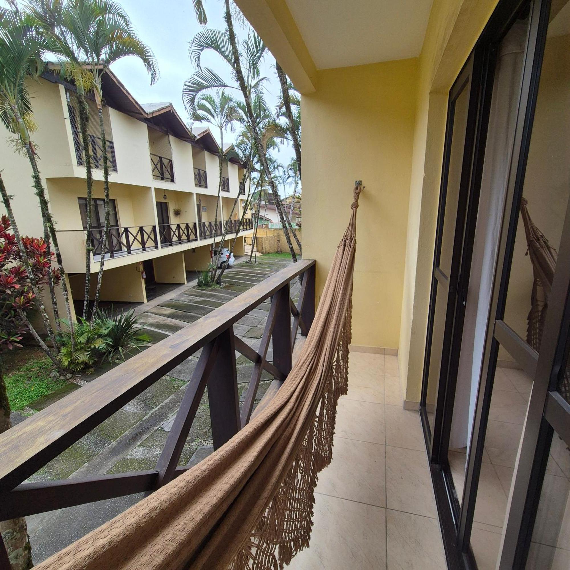 Casa 7 Em Ubatuba No Centro Condominio Com Piscina E Churrasqueira Exterior foto
