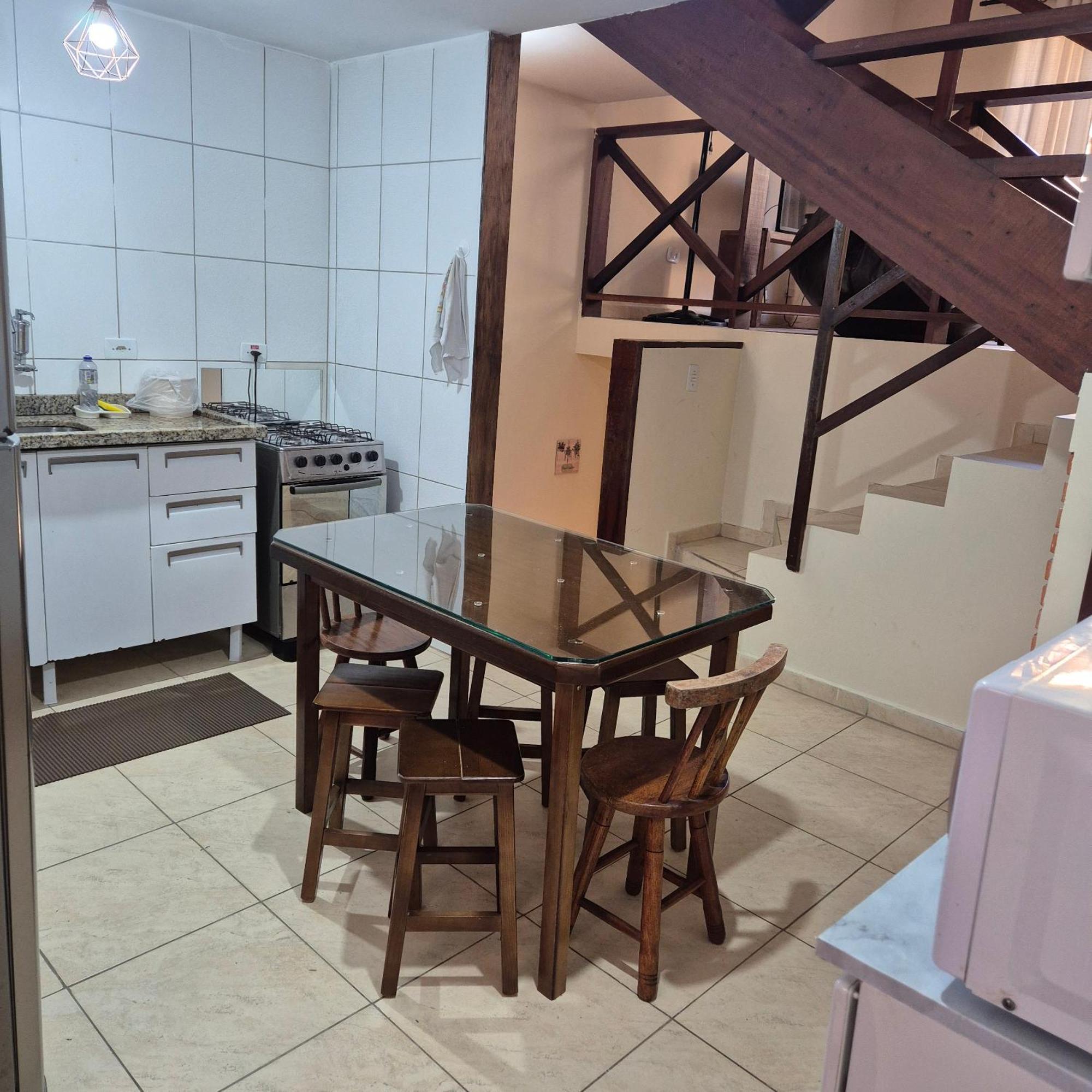 Casa 7 Em Ubatuba No Centro Condominio Com Piscina E Churrasqueira Exterior foto